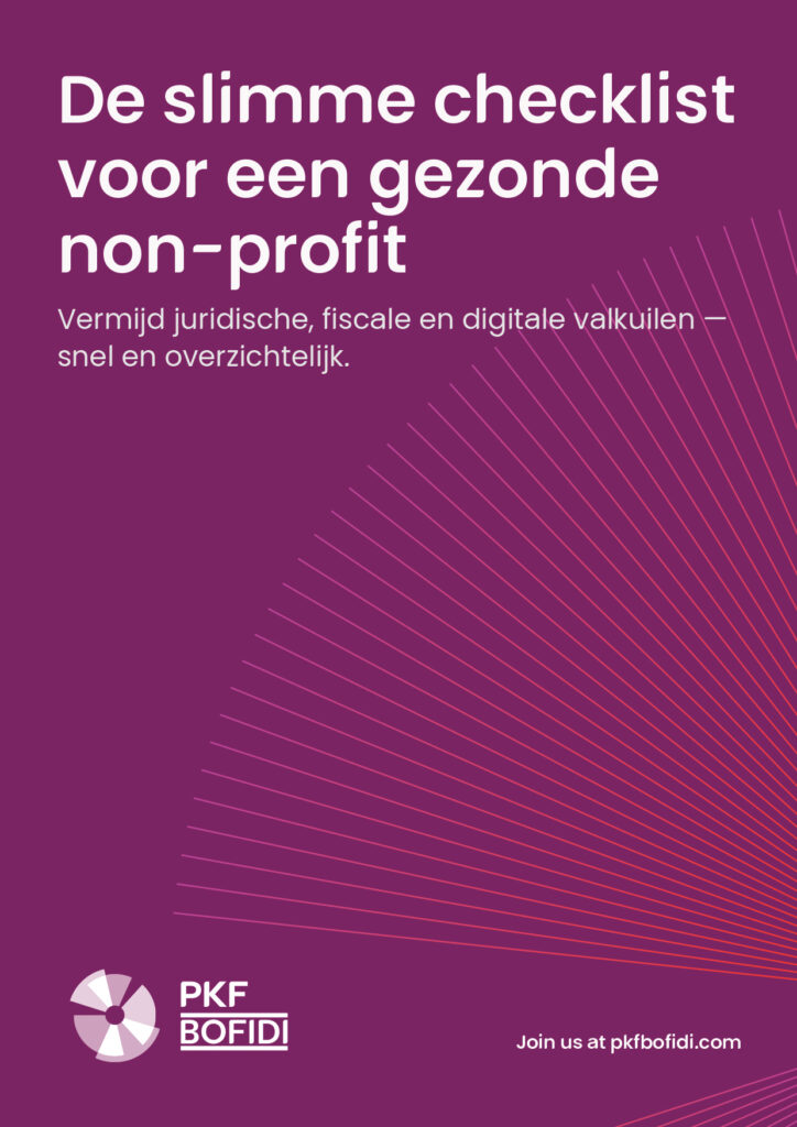 PKF BOFIDI Non profit checklist